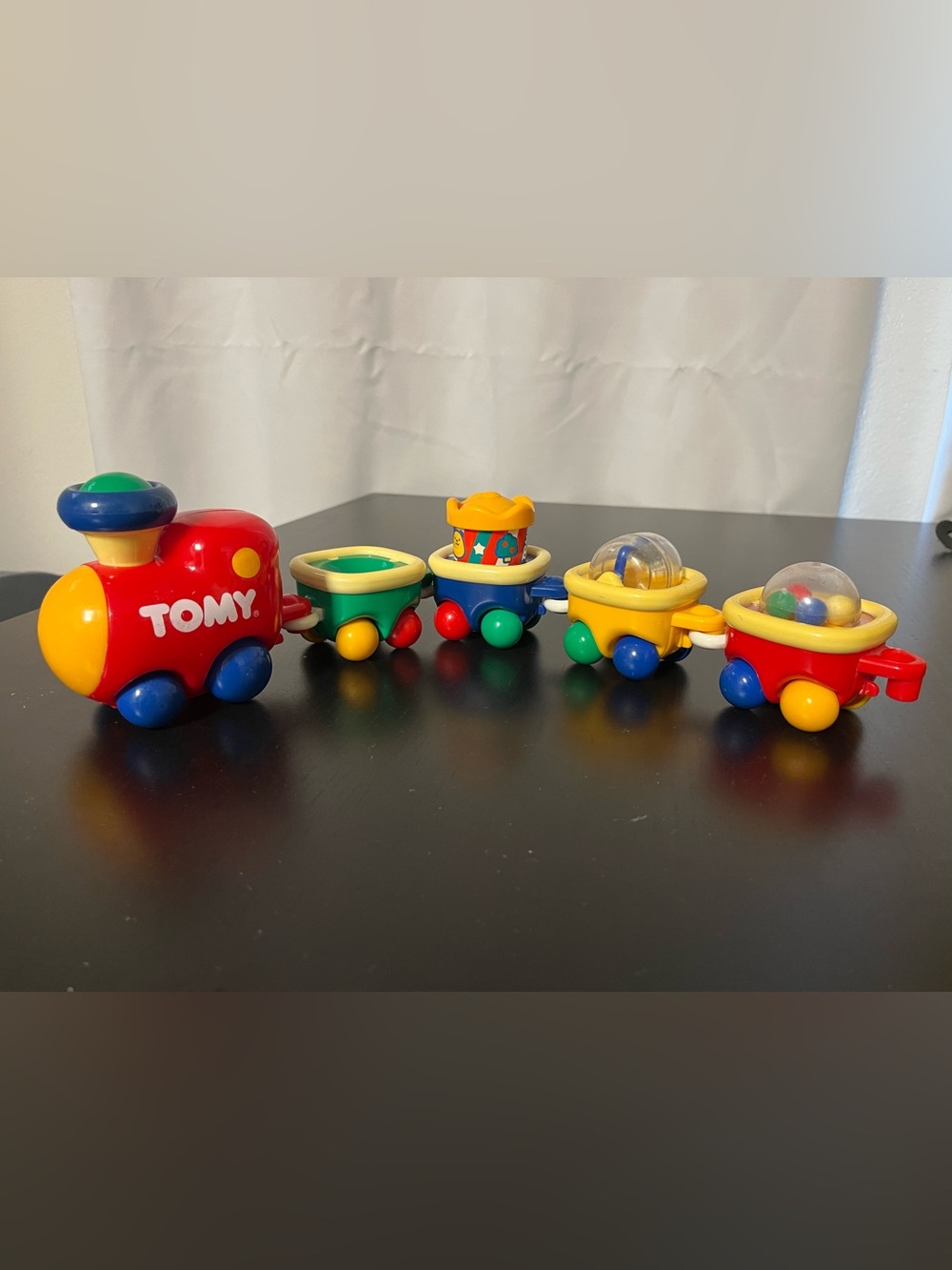 1992 Tomy 1992 Vintage Colorful Toy Train